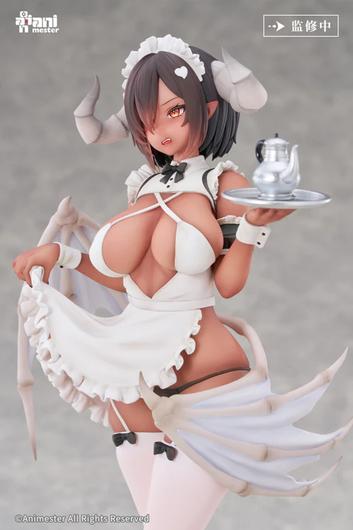 ANIMESTER ORIGINAL DESIGN STATUE 1/6TH SCALE DEMON MAIDS SERVING TIME GOKUNA FIGURE [PRE ORDER] - Image 15