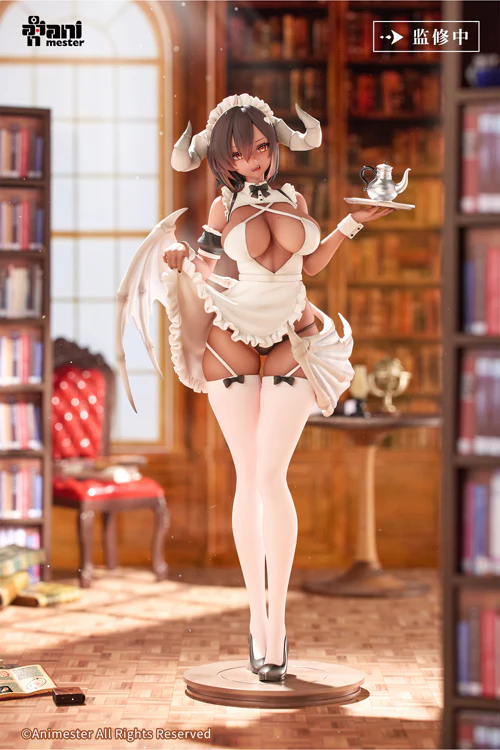 ANIMESTER ORIGINAL DESIGN STATUE 1/6TH SCALE DEMON MAIDS SERVING TIME GOKUNA FIGURE [PRE ORDER] - Image 2