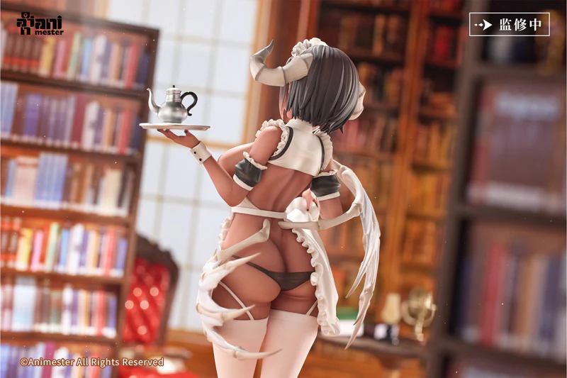 ANIMESTER ORIGINAL DESIGN STATUE 1/6TH SCALE DEMON MAIDS SERVING TIME GOKUNA FIGURE [PRE ORDER] - Image 8