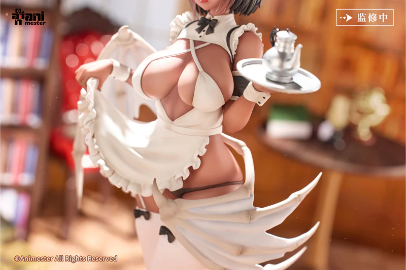 ANIMESTER ORIGINAL DESIGN STATUE 1/6TH SCALE DEMON MAIDS SERVING TIME GOKUNA FIGURE [PRE ORDER] - Image 9