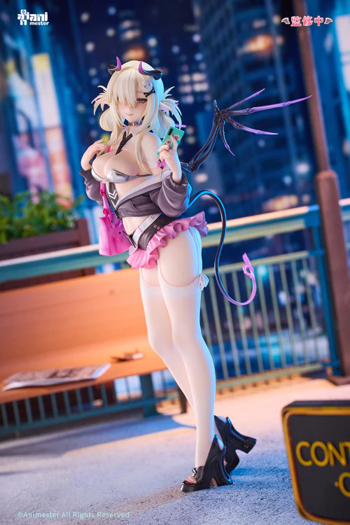 ANIMESTER ORIGINAL DESIGN STATUE 1/6TH SCALE LITTLE SUCCUBUS CHILI CHAN FIGURE [PRE ORDER] - Image 6