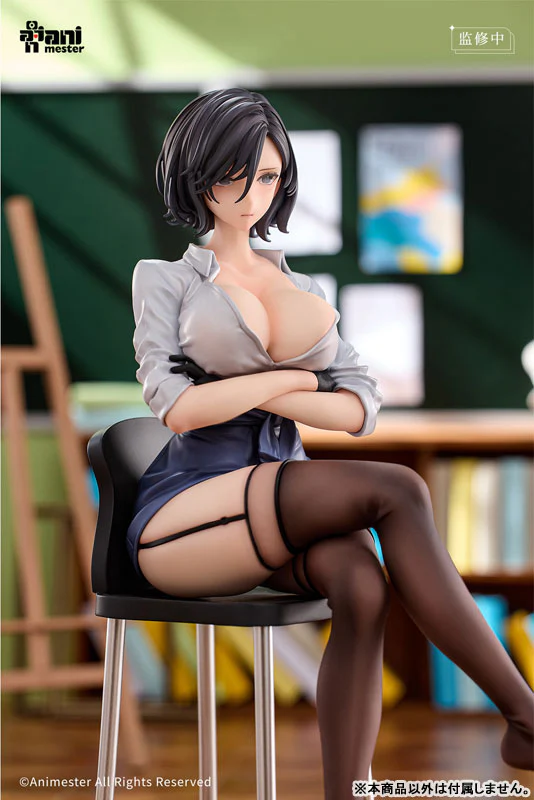 ANIMESTER ORIGINAL DESIGN STATUE AFTER SCHOOL ART INSTRUCTION RUMI FIGURE [PRE ORDER] - Image 9