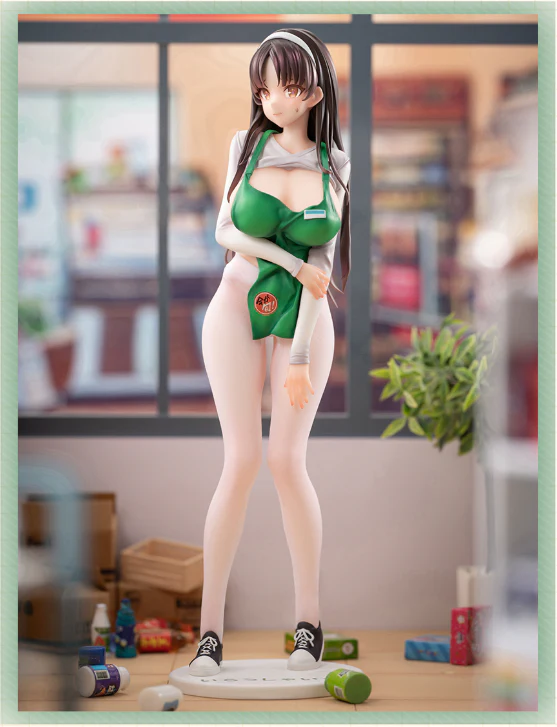 ANIMESTER ORIGINAL DESIGN STATUE FIRST TIME OPENING! HANAMIYA JASMINE THE GENTLE SHOP ASSISTANT FIGURE [PRE ORDER] - Image 3