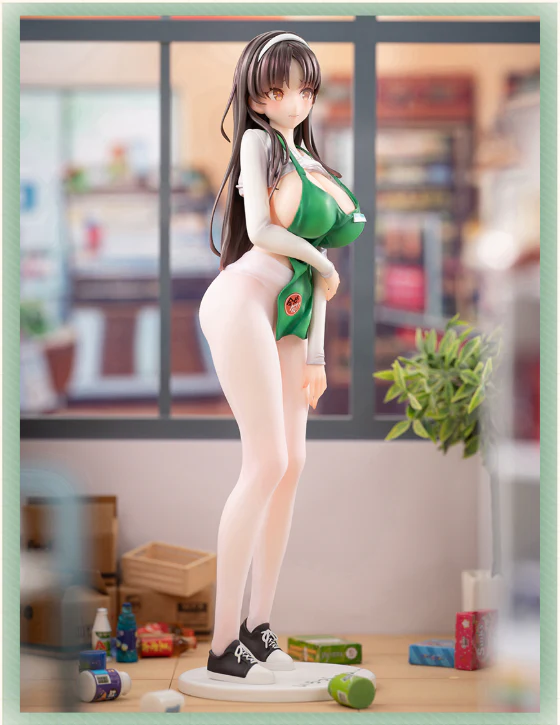 ANIMESTER ORIGINAL DESIGN STATUE FIRST TIME OPENING! HANAMIYA JASMINE THE GENTLE SHOP ASSISTANT FIGURE [PRE ORDER] - Image 5