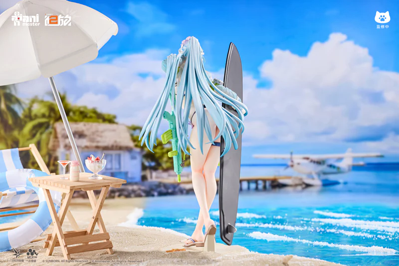 ANIMESTER X GIRLS FRONTLINE COLLABORATION GIRLS FRONTLINE 2 EXILIUM 1/7TH SCALE KLUKAI CERULEAN BREAKER VERSION FIGURE [PRE ORDER] - Image 5