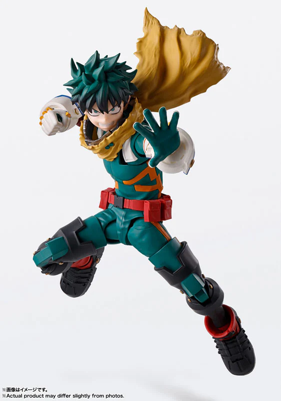 BANDAI MY HERO ACADEMIA S.H.FIGUARTS IZUKU MIDORIYA ACTION FIGURE [PRE ORDER] - Image 4