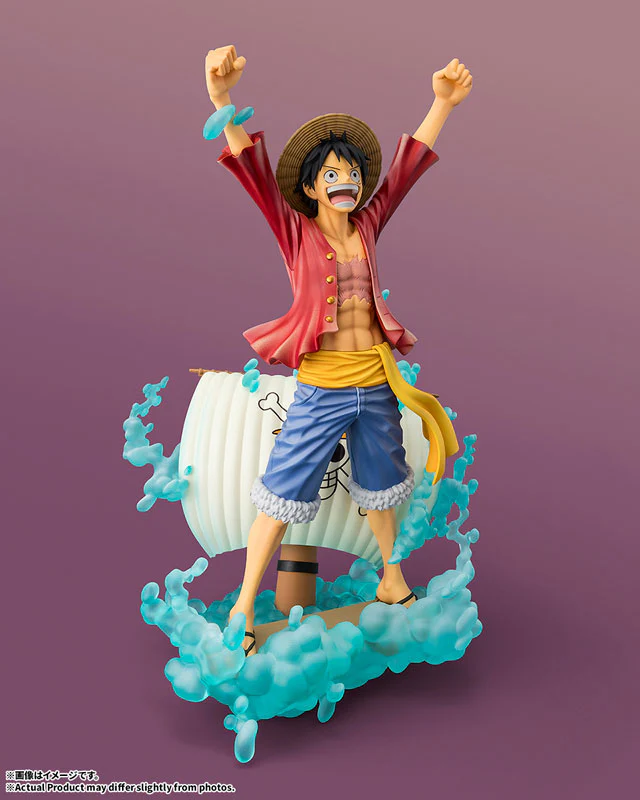 BANDAI ONE PIECE FIGUARTS ZERO STARTUNE  MONKEY D LUFFY SETTING OUT FOR THE NEW WORLD FIGURE [PRE ORDER] - Image 5
