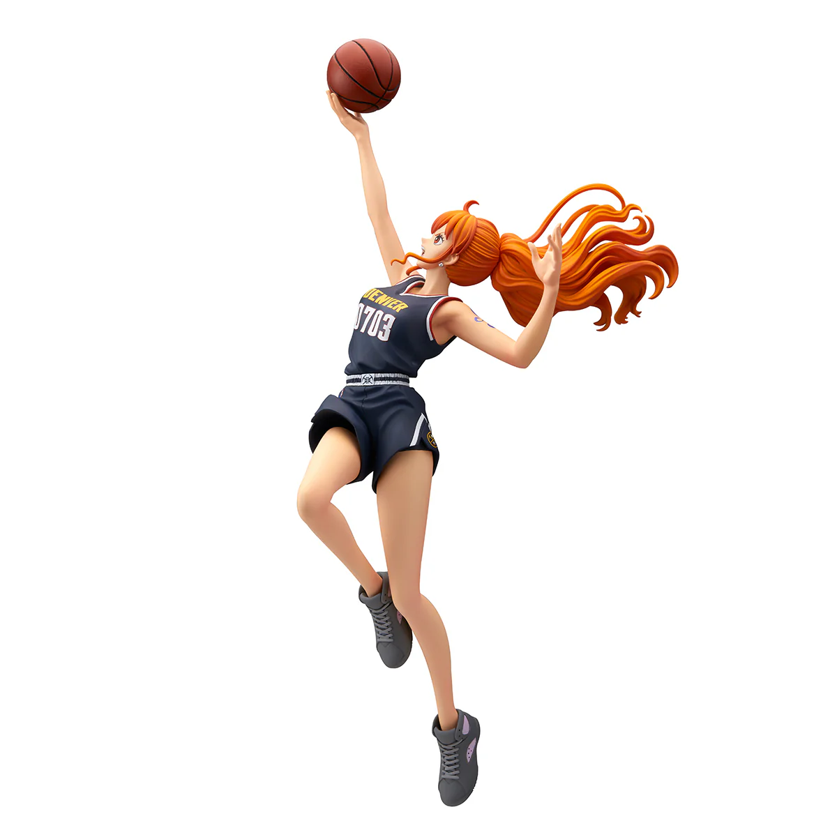 BANDAI PREMIUM ONE PIECE × NBA MASTER STARS PIECE THE NAMI DENVER NUGGETS FIGURE [PRE ORDER] - Image 2