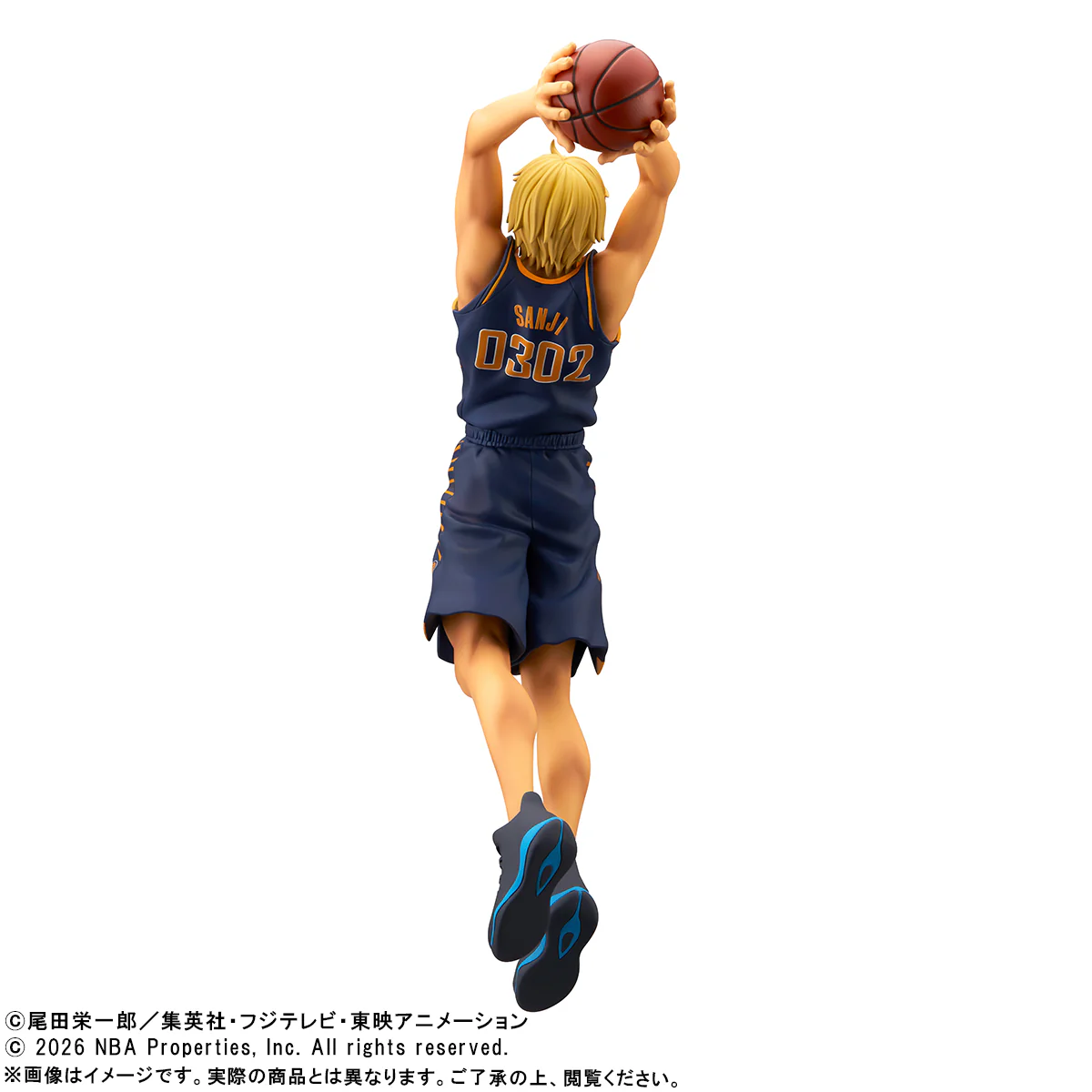 BANDAI PREMIUM ONE PIECE × NBA MASTER STARS PIECE THE SANJI INDIANA PACERS FIGURE [PRE ORDER] - Image 2