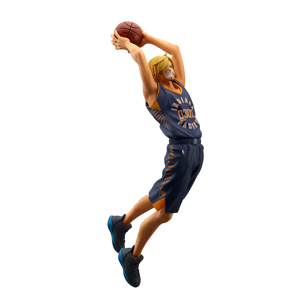 BANDAI PREMIUM ONE PIECE × NBA MASTER STARS PIECE THE SANJI INDIANA PACERS FIGURE [PRE ORDER] - Image 3