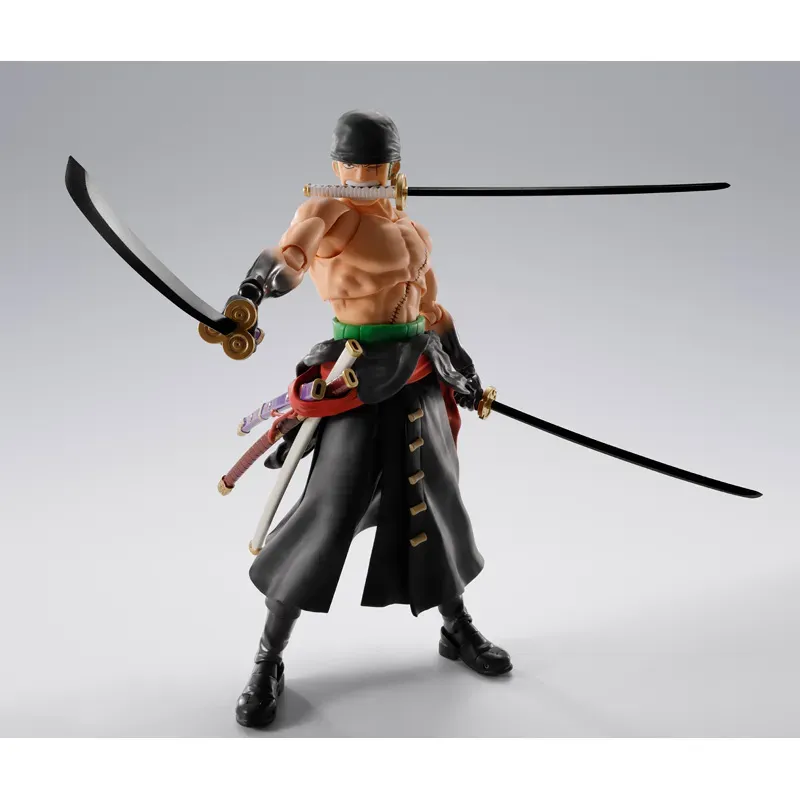 BANDAI SPIRITS ONE PIECE S.H.FIGUARTS RORONOA ZORO THE KING OF HELL ACTION FIGURE [PRE ORDER] - Image 10