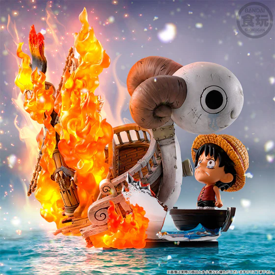 BANDAI SPIRITS ONE PIECE SHOKUGAN NIFORMATION TSUKURU ONE PIECE GOING MERRY VOYAGE TRAIL FIGURE [PRE ORDER] - Image 3