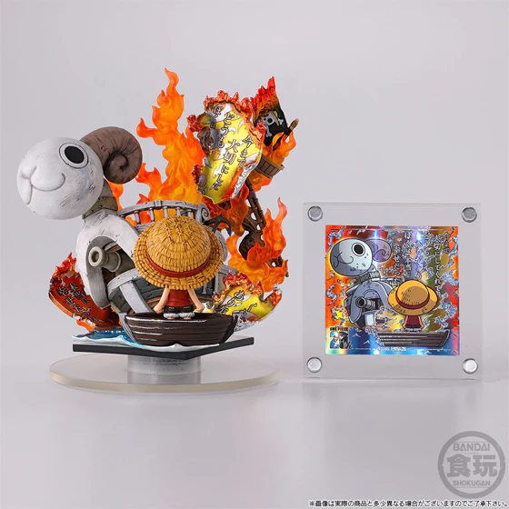 BANDAI SPIRITS ONE PIECE SHOKUGAN NIFORMATION TSUKURU ONE PIECE GOING MERRY VOYAGE TRAIL FIGURE [PRE ORDER] - Image 9