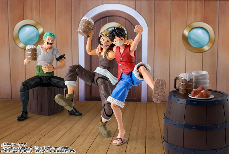 BANDAI SPIRTS ONE PIECE S.H.FIGUARTS UTAGE SET STRAW HAT PIRATES [PRE ORDER] - Image 6