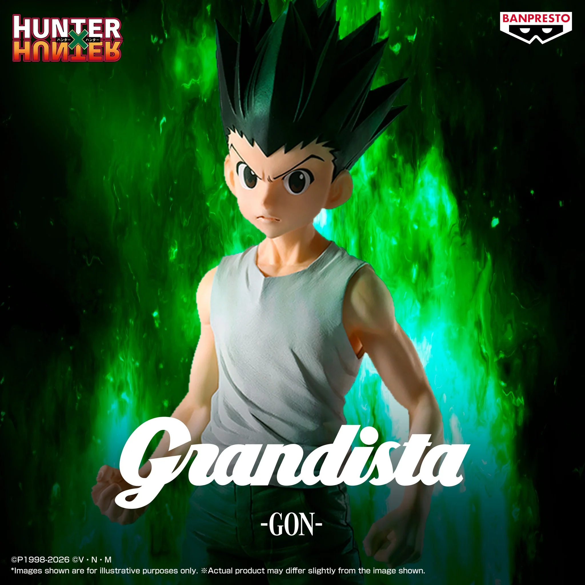 BANPRESTO HUNTER × HUNTER GRANDISTA GON FREECSS FIGURE [PRE ORDER]