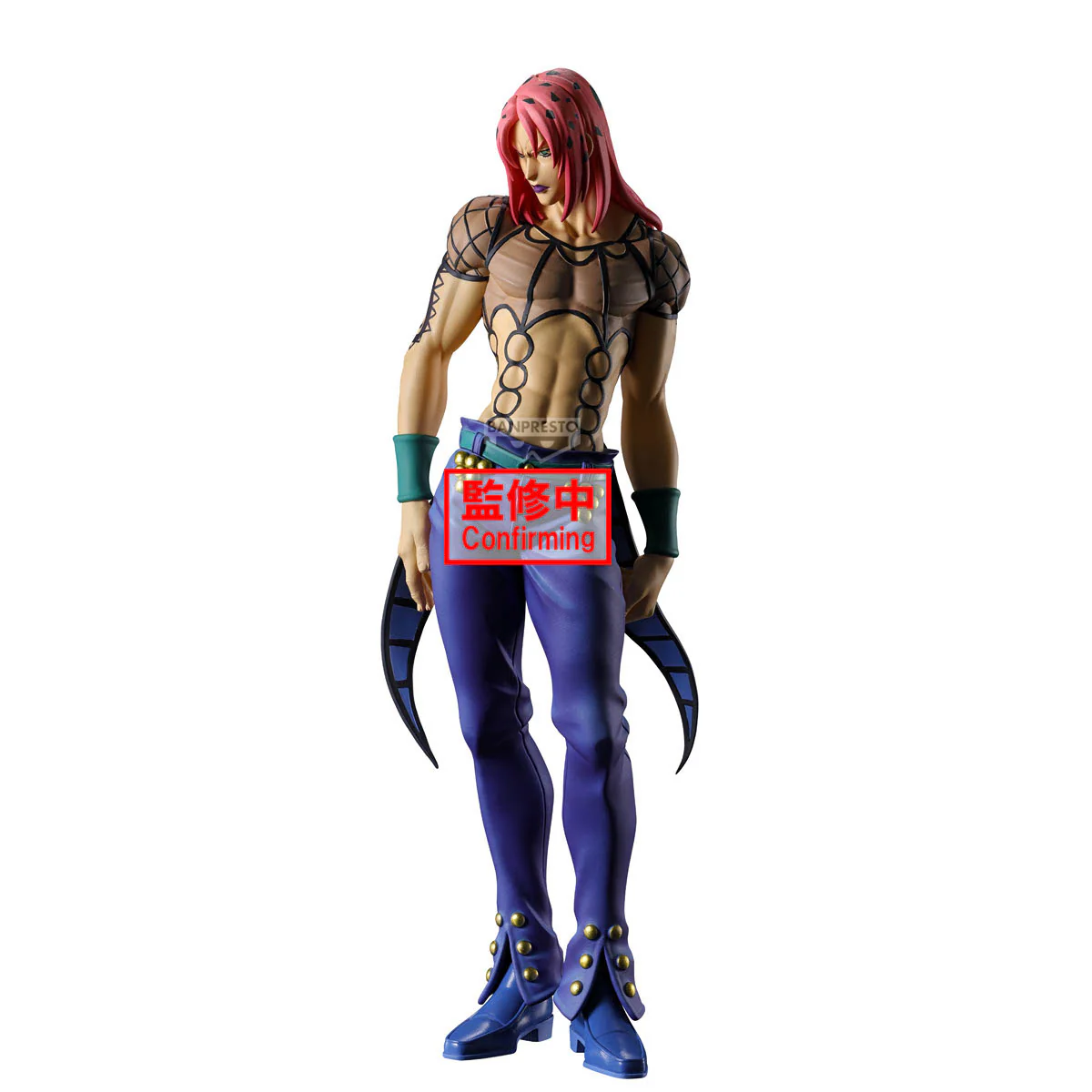 BANPRESTO JOJO'S BIZARRE ADVENTURE GOLDEN WIND MOMETRIA DIAVOLO FIGURE [PRE ORDER] - Image 4