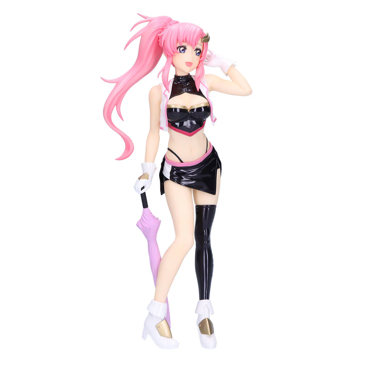 BANPRESTO MOBILE SUIT GUNDAM SEED FREEDOM GLITTER & GLAMOURS LACUS CLYNE RACE QUEEN VERSION FIGURE - Image 5
