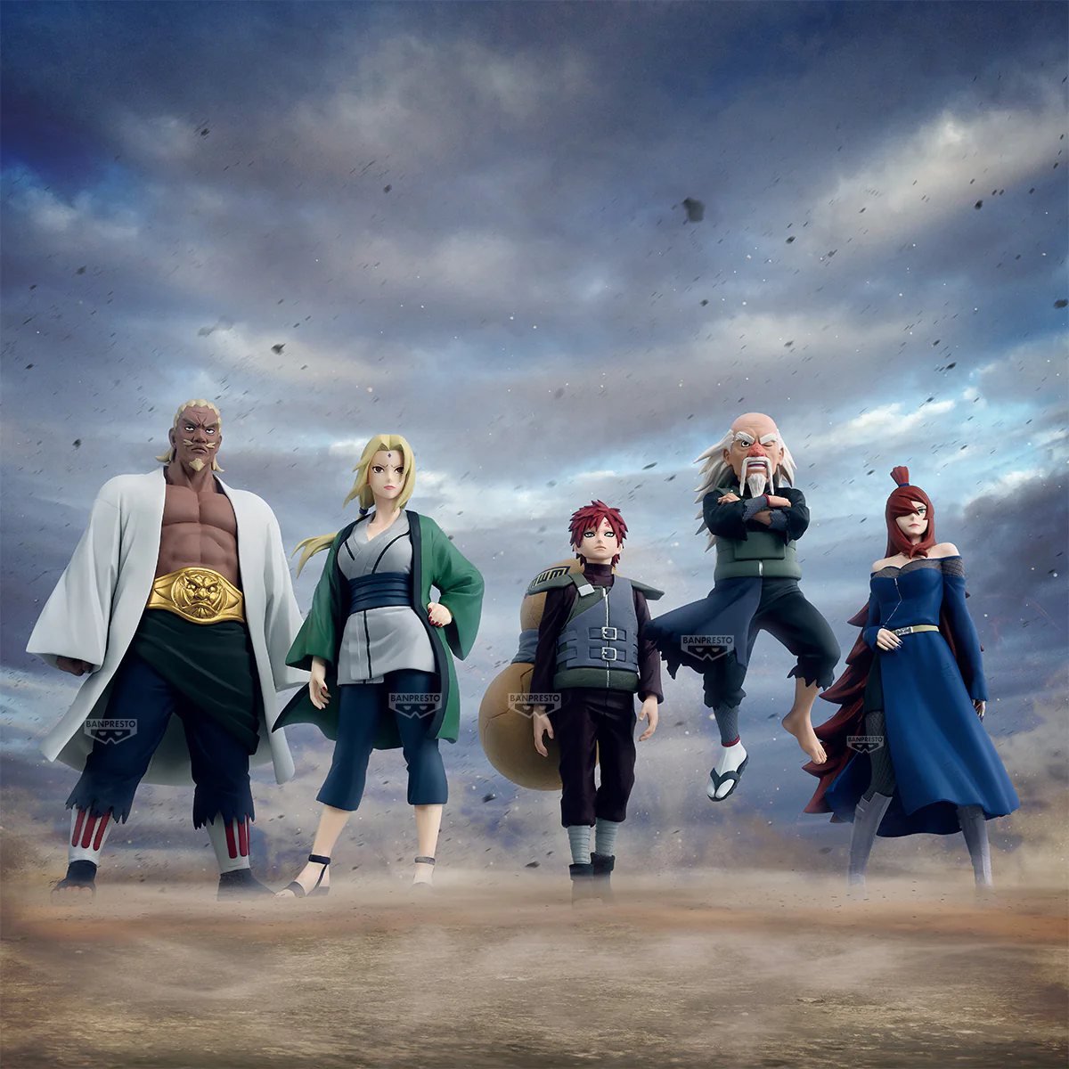 BANPRESTO NARUTO SHIPPUDEN THE FIVE KAGE ASSEMBLE HOKAGE TSUNADE FIGURE [PRE ORDER] - Image 6