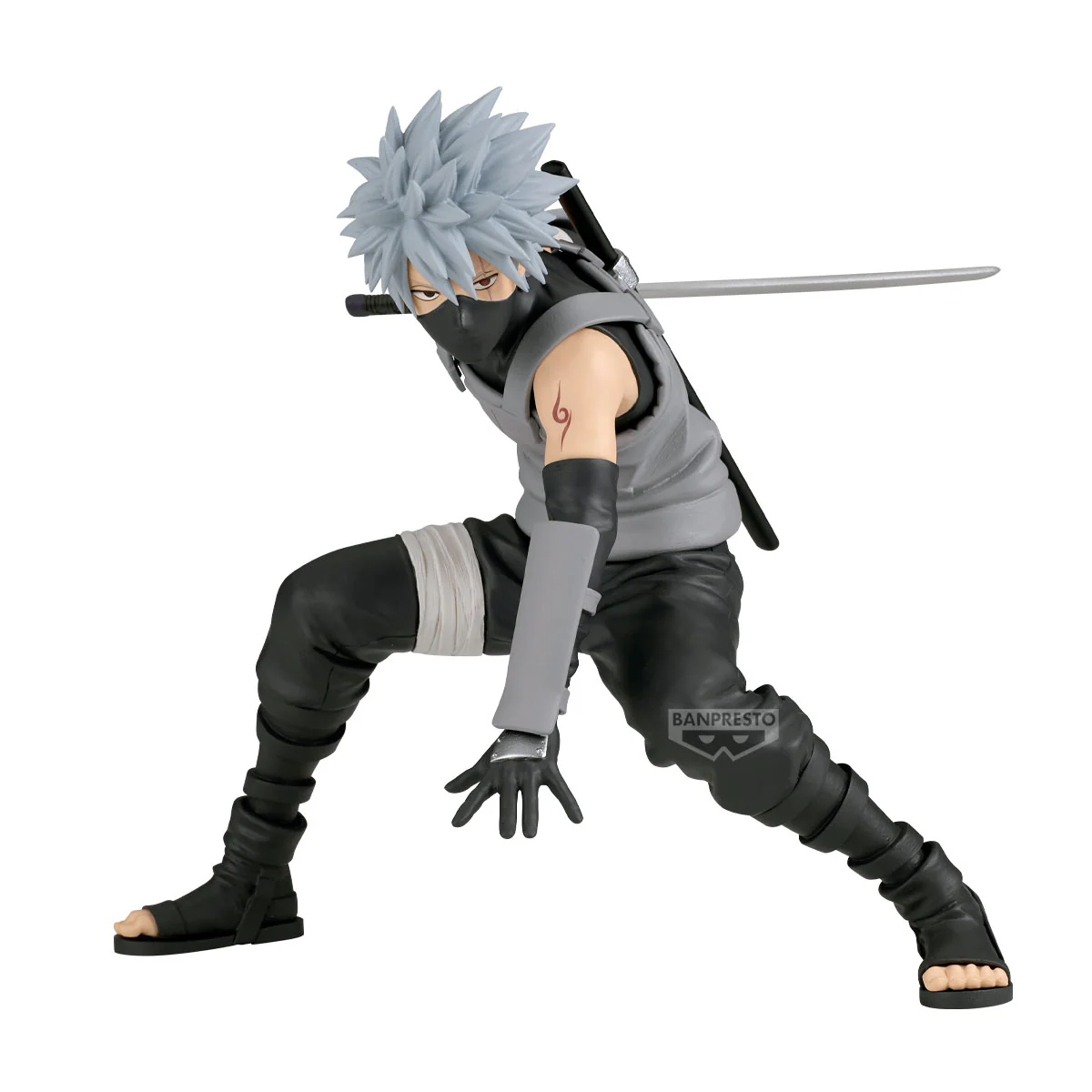 BANPRESTO NARUTO SHIPPUUDEN GRANDISTA HATAKE KAKASHI II FIGURE - Image 6