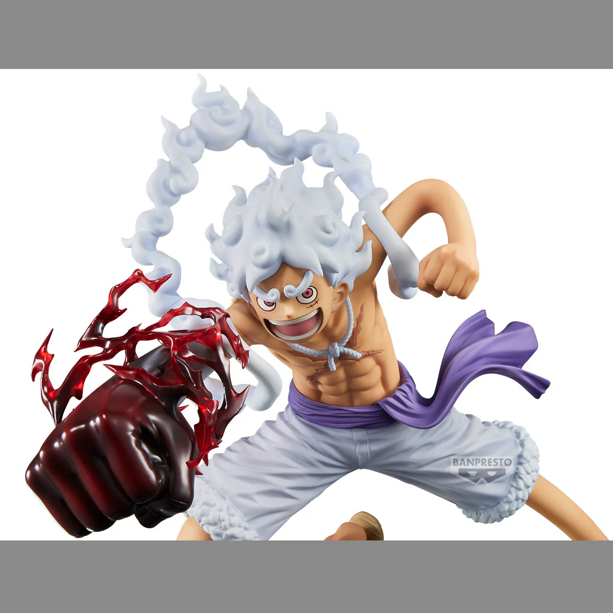 BANPRESTO ONE PIECE GRANDISTA MONKEY D. LUFFY GEAR 5 II SPECIAL EDITION FIGURE - Image 5