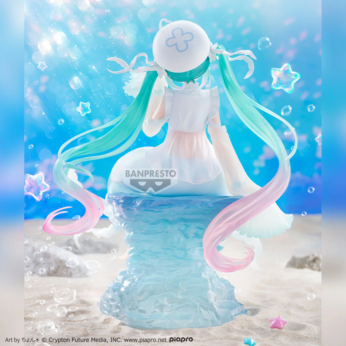 BANPRESTO PIAPRO CHARACTERS EVOLVE CLEARLUXE JELLYFISH HATSUNE MIKU FIGURE [PRE ORDER] - Image 2