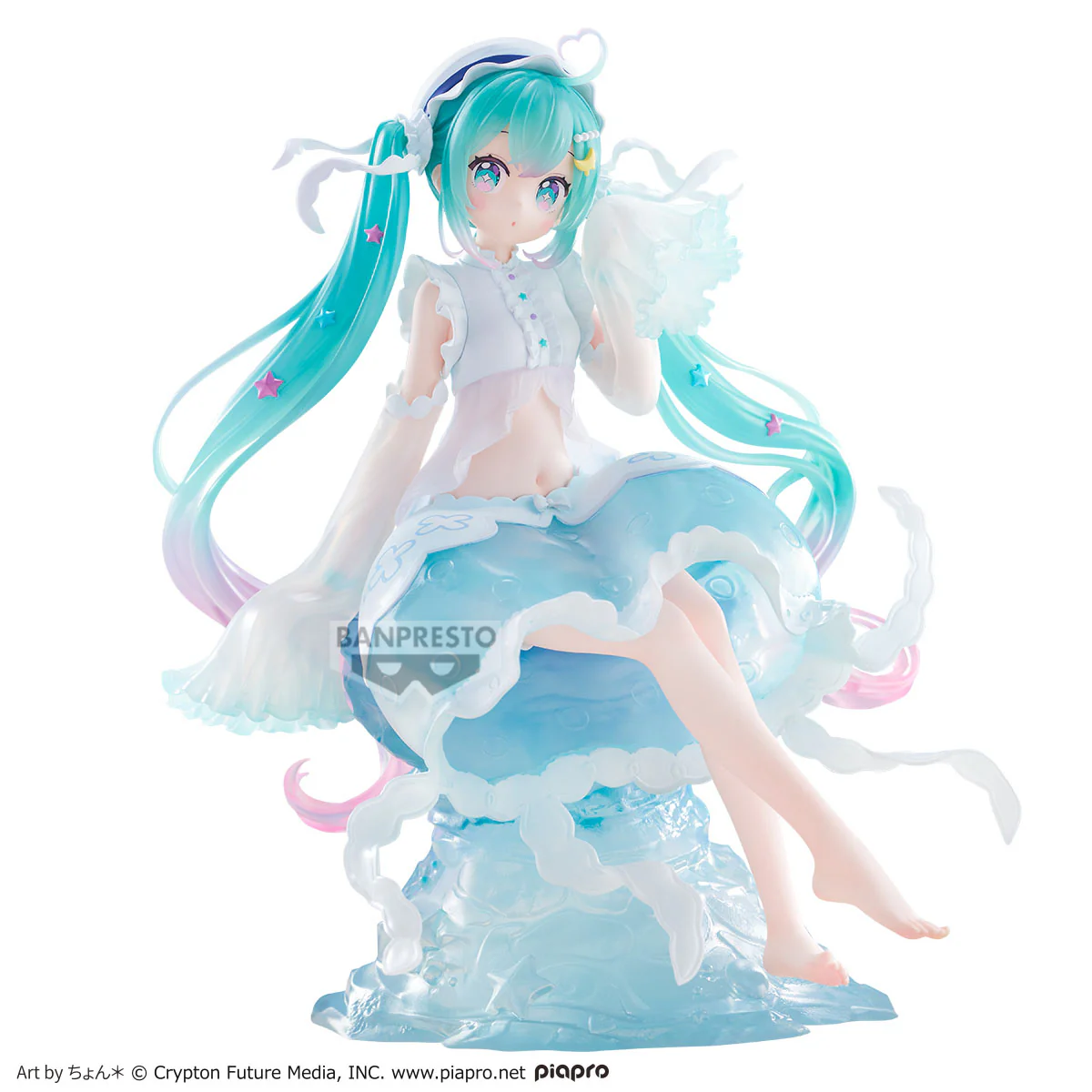BANPRESTO PIAPRO CHARACTERS EVOLVE CLEARLUXE JELLYFISH HATSUNE MIKU FIGURE [PRE ORDER] - Image 5