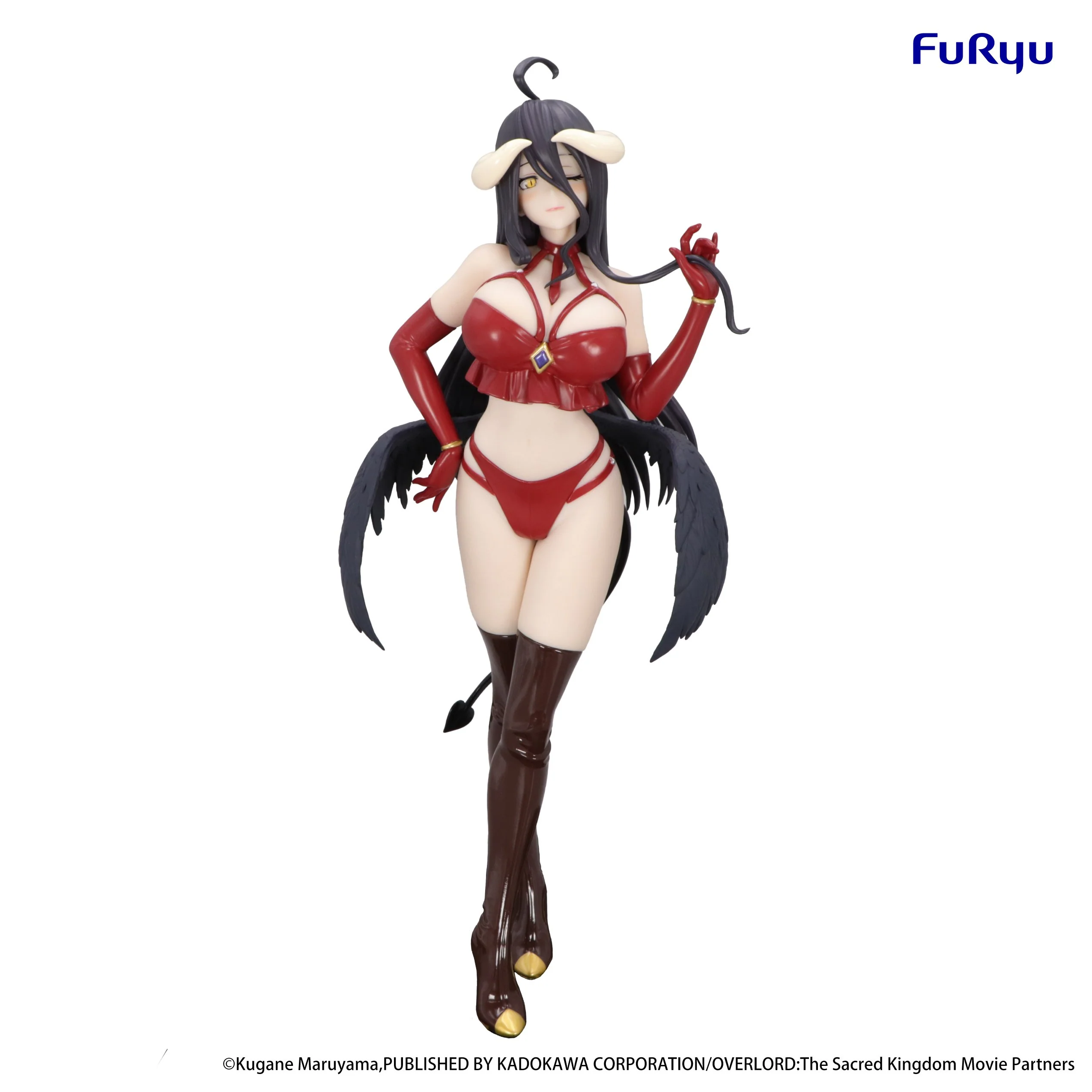 FURYU CORPORATION OVERLORD BICUTE DARK ALBEDO RED VERSION FIGURE [PRE ORDER]