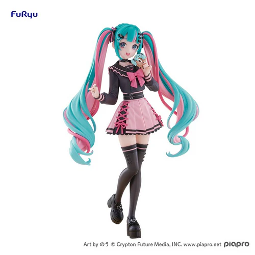 FURYU CORPORATION PIAPRO CHARACTERS SWEET SCHOOL LIFE HATSUNE MIKU BITTER & SWEET VERSION FIGURE [PRE ORDER]