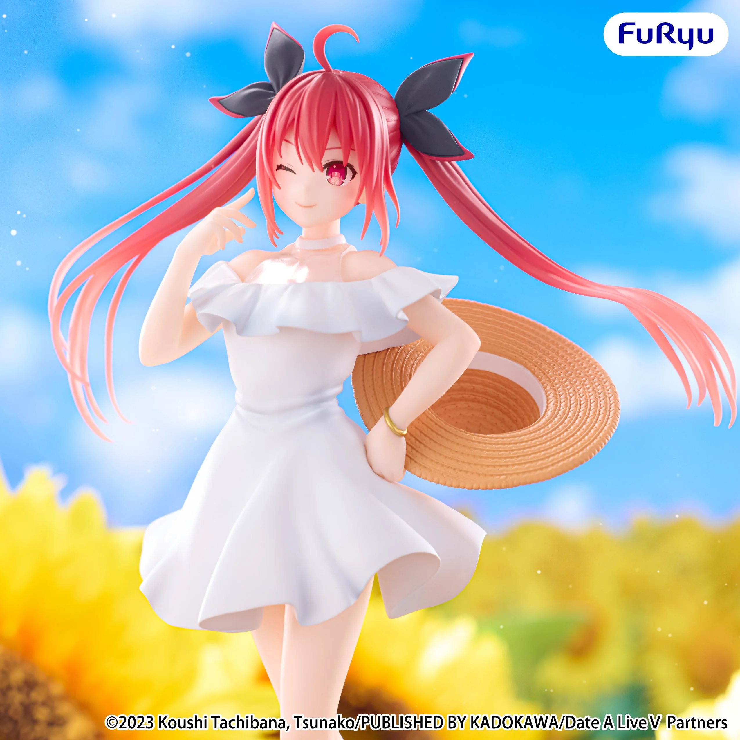 FURYU DATE A LIVE V ITSUKA KOTORI 12TH ANNIVERSARY SUMMER DRESS FIGURE [PRE ORDER] - Image 3