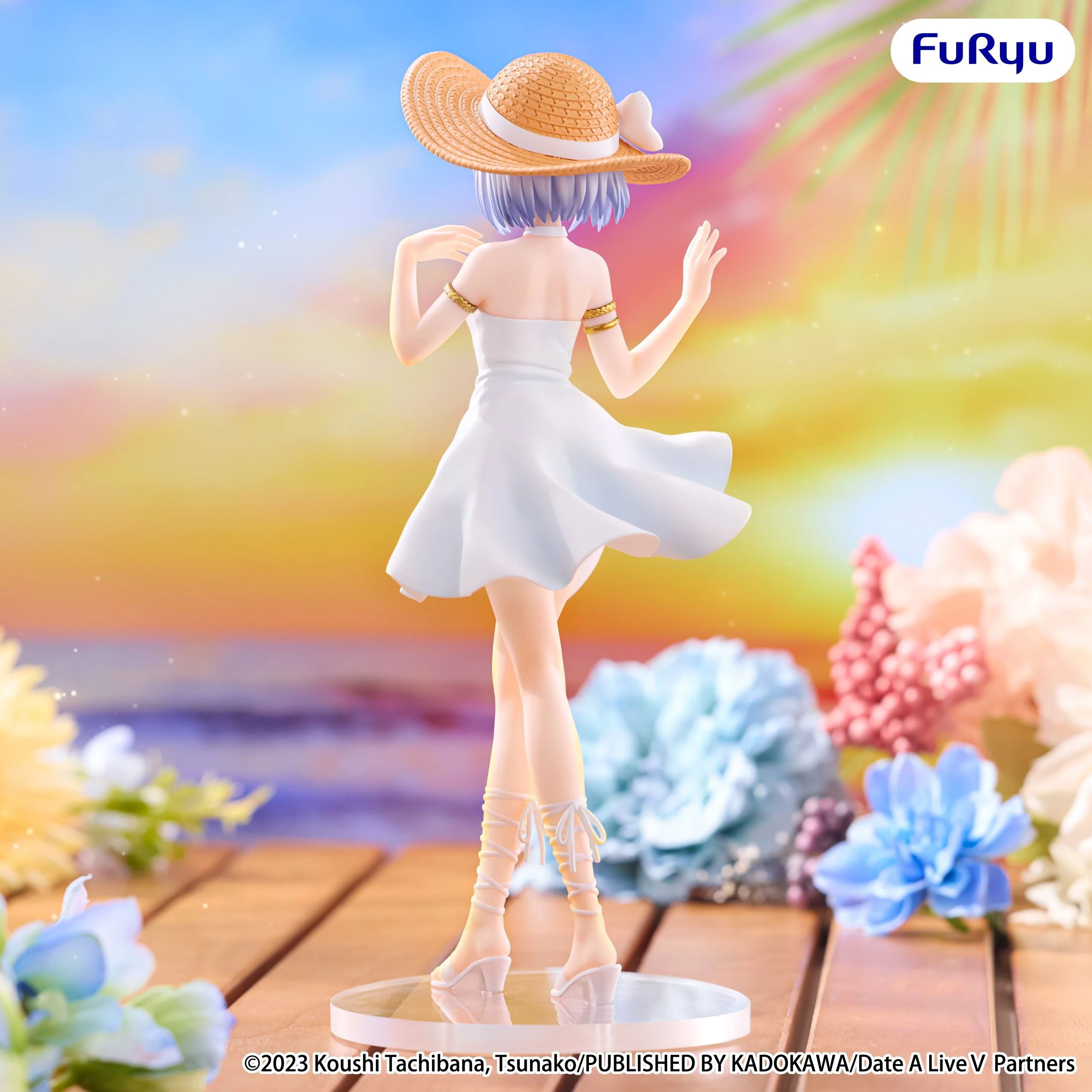 FURYU DATE A LIVE V TOBIICHI ORIGAMI 12TH ANNIVERSARY SUMMER DRESS FIGURE [PRE ORDER] - Image 2