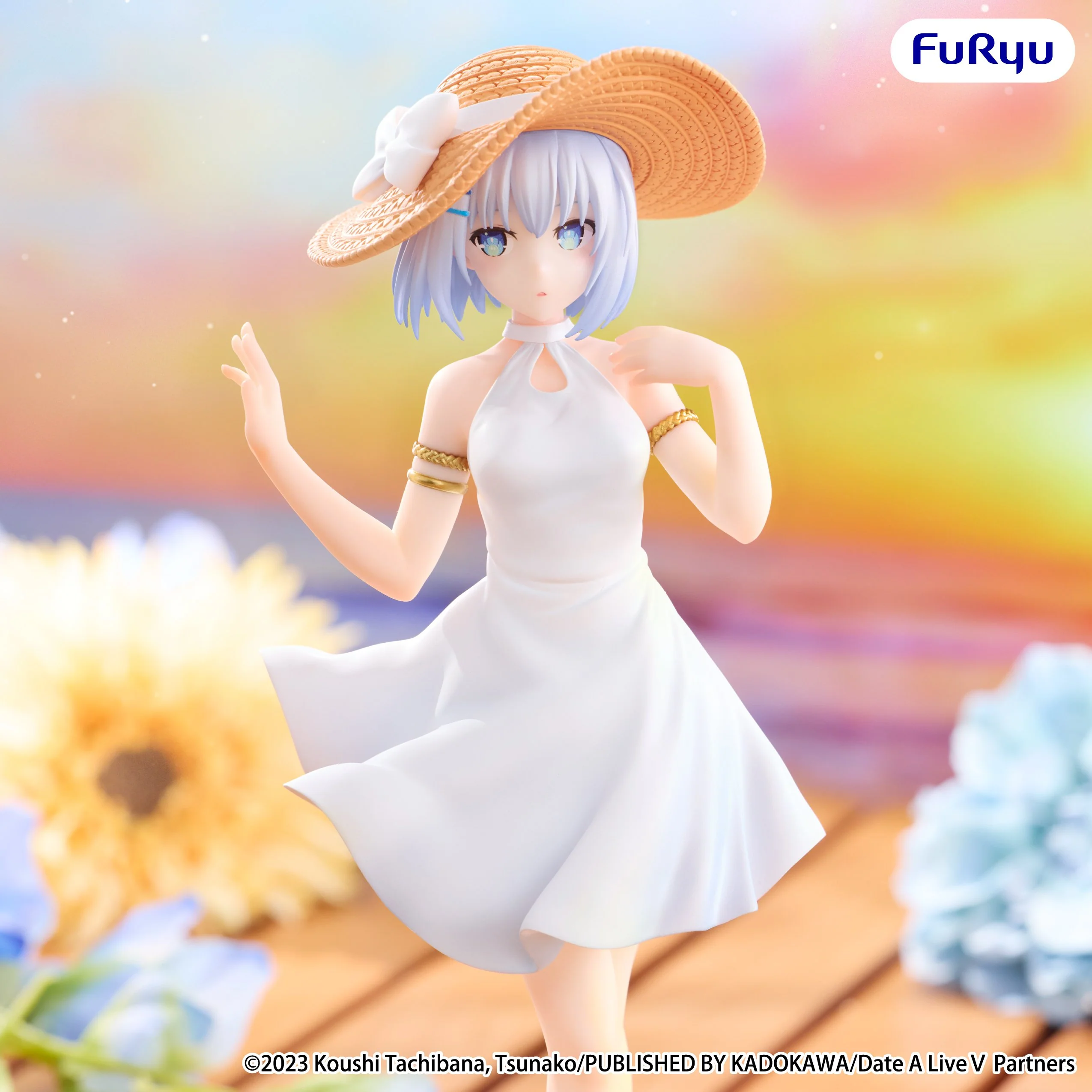 FURYU DATE A LIVE V TOBIICHI ORIGAMI 12TH ANNIVERSARY SUMMER DRESS FIGURE [PRE ORDER] - Image 3