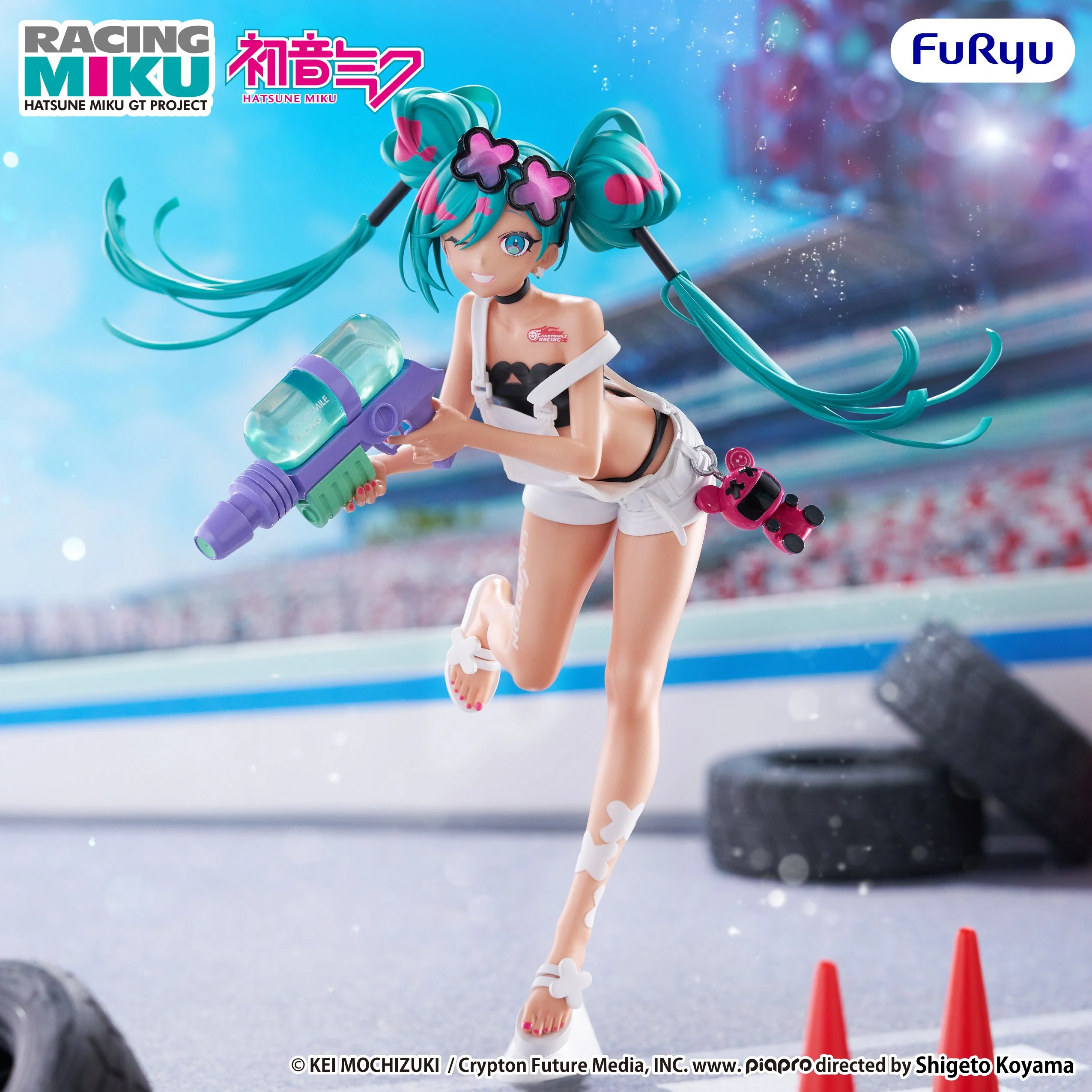 FURYU GOOD SMILE RACING MUCHUTE HATSUNE MIKU RACING 2025 SEPANG VERSION FIGURE [PRE ORDER]