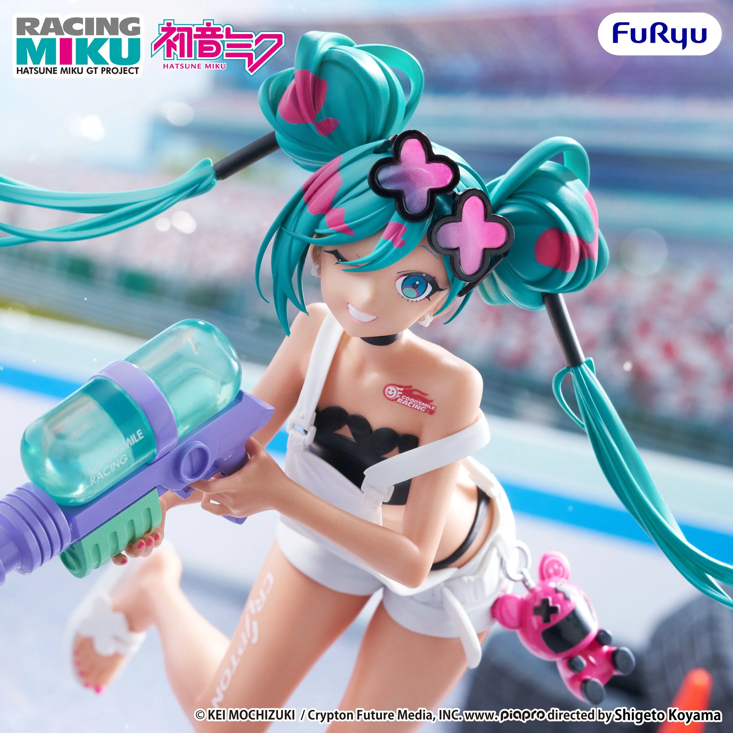 FURYU GOOD SMILE RACING MUCHUTE HATSUNE MIKU RACING 2025 SEPANG VERSION FIGURE [PRE ORDER] - Image 3