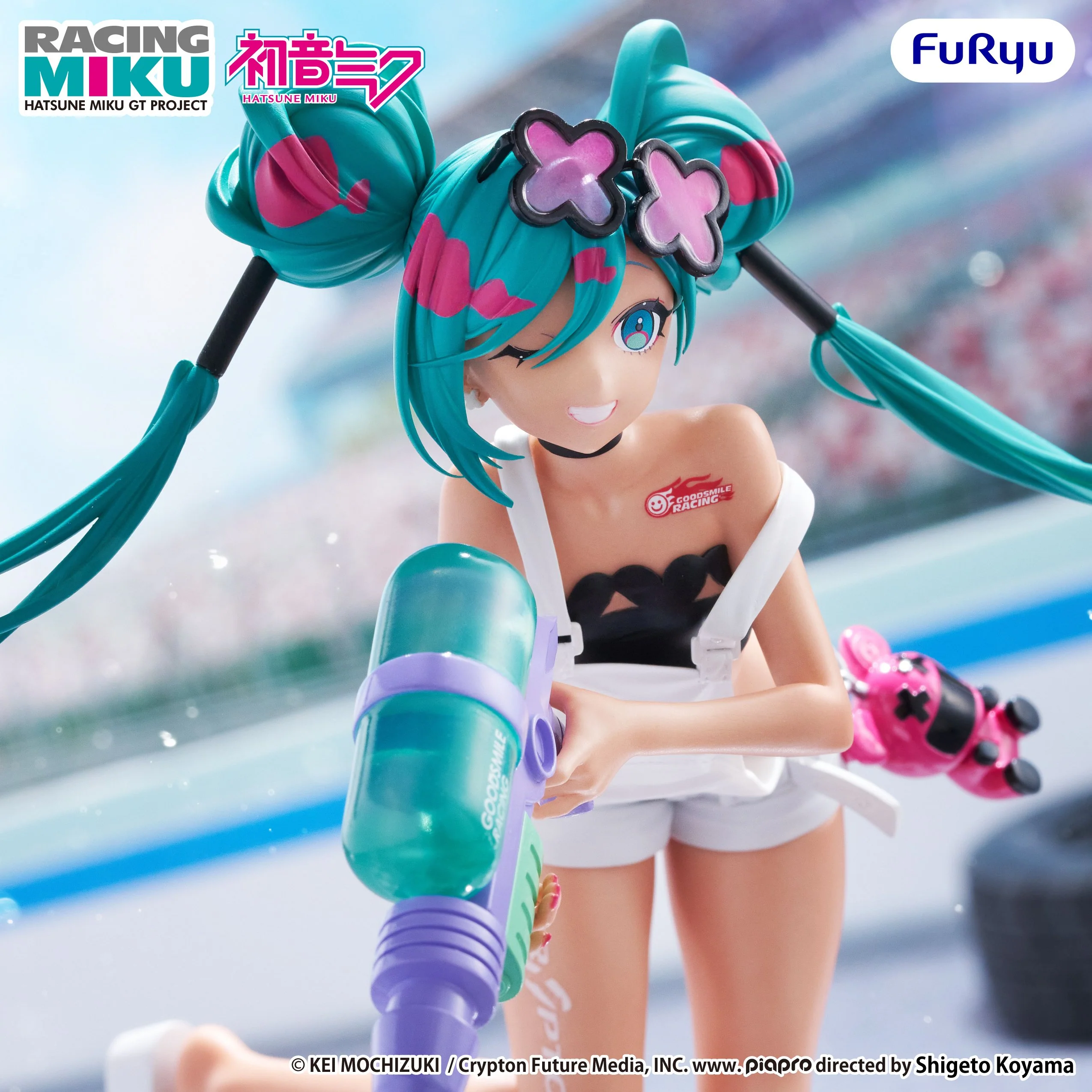 FURYU GOOD SMILE RACING MUCHUTE HATSUNE MIKU RACING 2025 SEPANG VERSION FIGURE [PRE ORDER] - Image 4