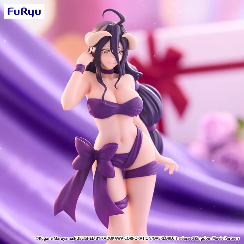 FURYU OVERLORD BICUTE RIBBONS ALBEDO FIGURE - Image 3