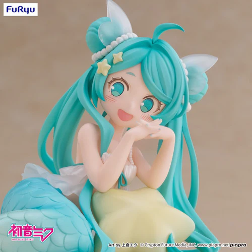 FURYU PIAPRO CHARACTERS DESKTOP FAIRY HATSUNE MIKU THE LITTLE MERMAID VERSION FIGURE [PRE ORDER] - Image 12