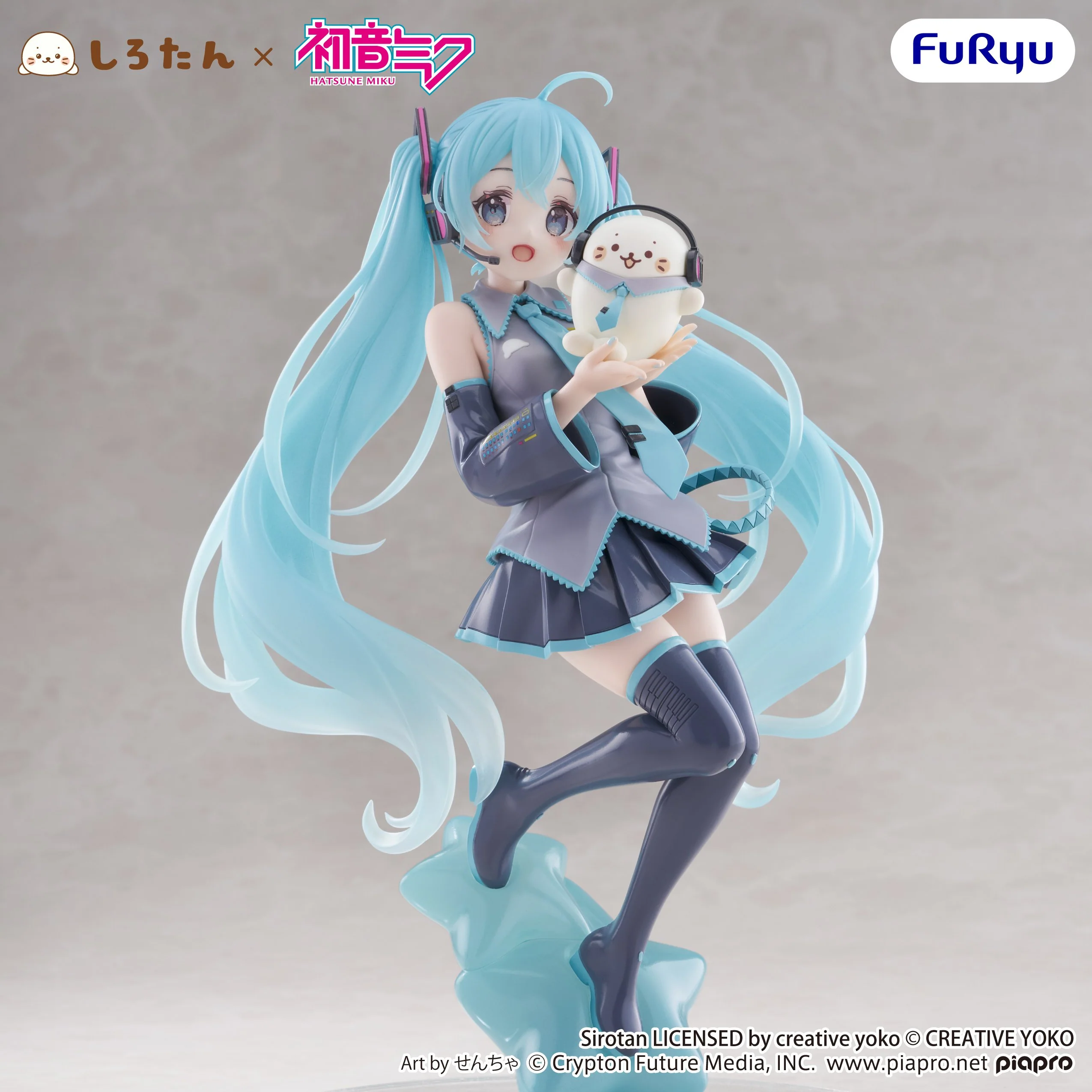 FURYU PIAPRO CHARACTERS EXCEED CREATIVE HATSUNE MIKU X SHIROTAN FIGURE [PRE ORDER] - Image 4