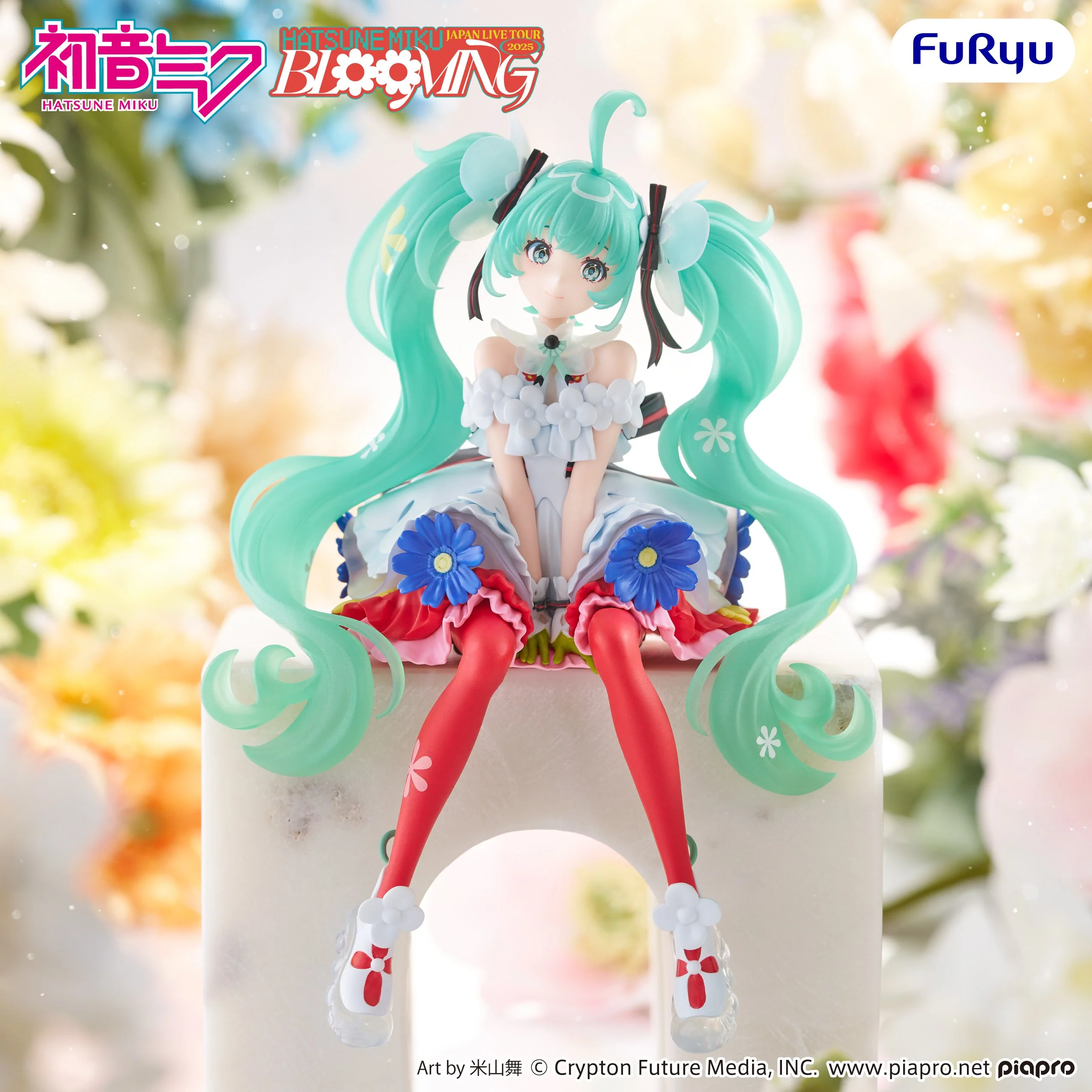 FURYU PIAPRO CHARACTERS NOODLE STOPPER HATSUNE MIKU JAPAN LIVE TOUR 2025 BLOOMING VERSION FIGURE [PRE ORDER]