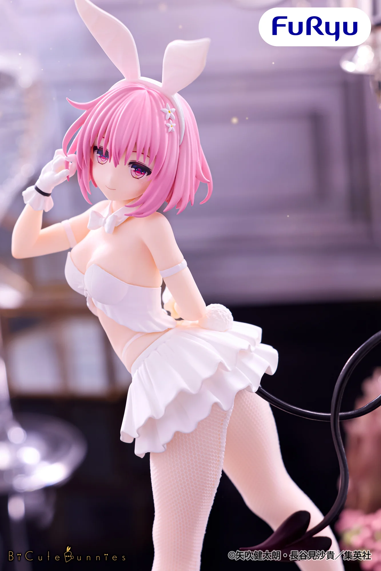 FURYU TO LOVERU DARKNESS BICUTE BUNNIES MOMO BELIA DEVILUKE WHITE VERSION FIGURE [PRE ORDER] - Image 3