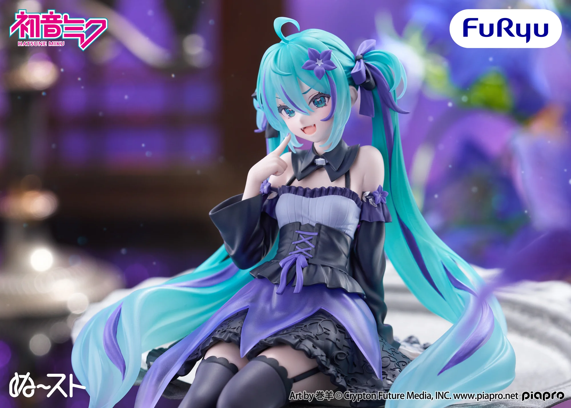 FURYU VOCALOID NOODLE STOPPER HATSUNE MIKU BELLFLOWER FLOWER FAIRY FIGURE [PRE ORDER] - Image 3