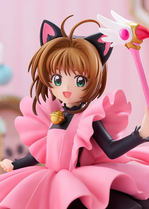 GOOD SMILE COMPANY CARDCAPTOR SAKURA POP UP PARADE SAKURA KINOMOTO BLACK CAT COSTUME VERSION L SIZE FIGURE - Image 5