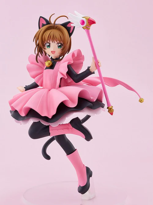 GOOD SMILE COMPANY CARDCAPTOR SAKURA POP UP PARADE SAKURA KINOMOTO BLACK CAT COSTUME VERSION L SIZE FIGURE - Image 6