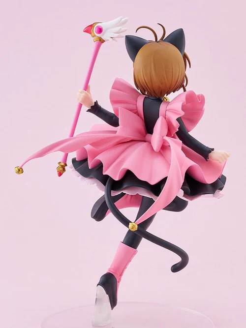 GOOD SMILE COMPANY CARDCAPTOR SAKURA POP UP PARADE SAKURA KINOMOTO BLACK CAT COSTUME VERSION L SIZE FIGURE - Image 7
