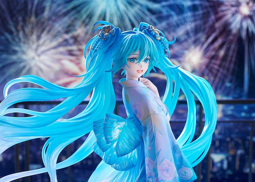 GOOD SMILE COMPANY CHARACTER VOCAL SERIES 01: HATSUNE MIKU MUSIC & FIRE WORKS VERSION FIGURE [PRE ORDER] - Image 4