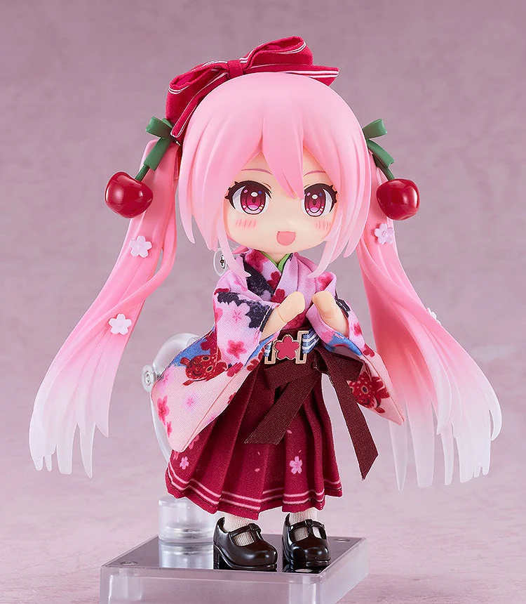 GOOD SMILE COMPANY CHARACTER VOCAL SERIES 01: HATSUNE MIKU NENDOROID DOLL SAKURA MIKU HIROHAKO 2025 HIROSAKI VERSION FIGURE [PRE ORDER] - Image 3
