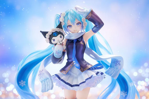 GOOD SMILE COMPANY CHARACTER VOCAL SERIES 01 HATSUNE MIKU SNOW MIKU X KUROMI FIGURE [PRE ORDER] - Image 5