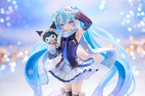GOOD SMILE COMPANY CHARACTER VOCAL SERIES 01 HATSUNE MIKU SNOW MIKU X KUROMI FIGURE [PRE ORDER] - Image 6