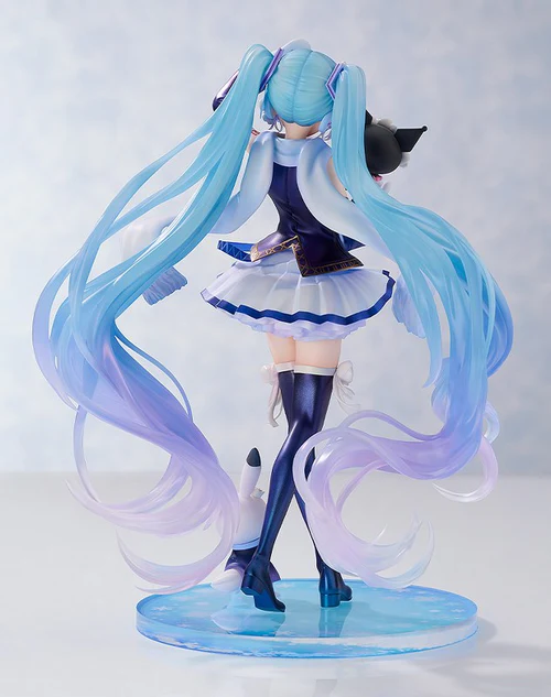 GOOD SMILE COMPANY CHARACTER VOCAL SERIES 01 HATSUNE MIKU SNOW MIKU X KUROMI FIGURE [PRE ORDER] - Image 8