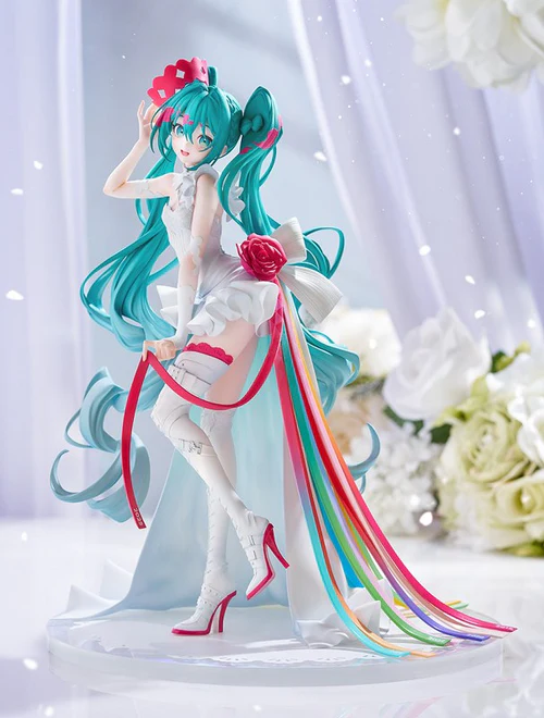 GOOD SMILE RACING HATSUNE MIKU GT PROJECT GS COLLECTION RACING MIKU 15TH RHAPSODY FIGURE [PRE ORDER] - Image 2