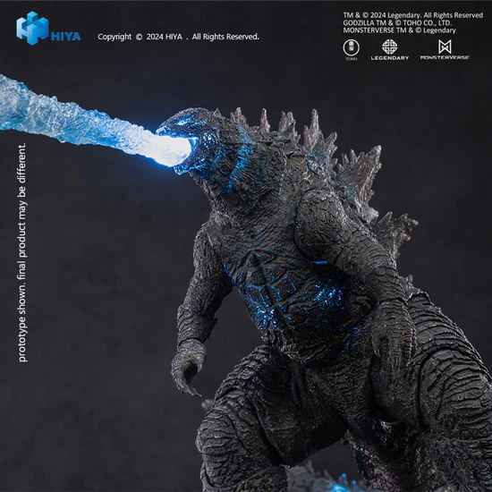HIYA TOYS EXQUISITE BASIC+ SERIES GODZILLA VS KONG HEAT RAY GODZILLA ACTION FIGURE [PRE ORDER] - Image 7